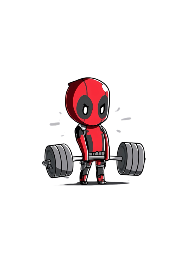 Deadpool Deadlift - Premium Supima Unisex Cotton Tshirt