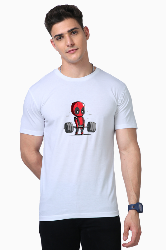 Deadpool Deadlift - Premium Supima Unisex Cotton Tshirt