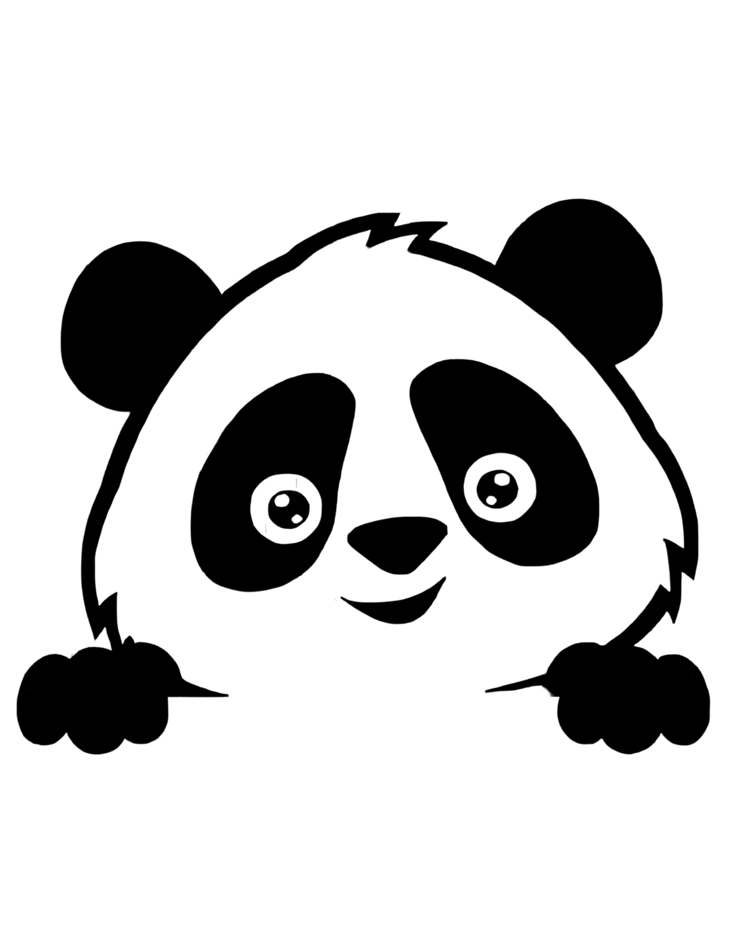 Adorable Panda Vibes- Tshirt