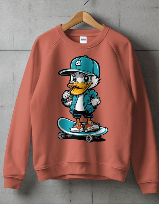 Duck on Wheels - Unisex Sweatshirt