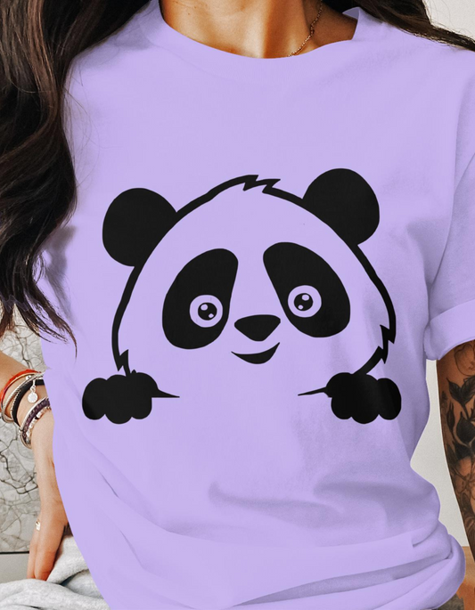 Adorable Panda Vibes- Tshirt